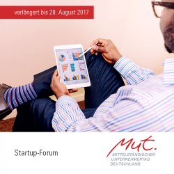 Startup Forum auf dem MUT